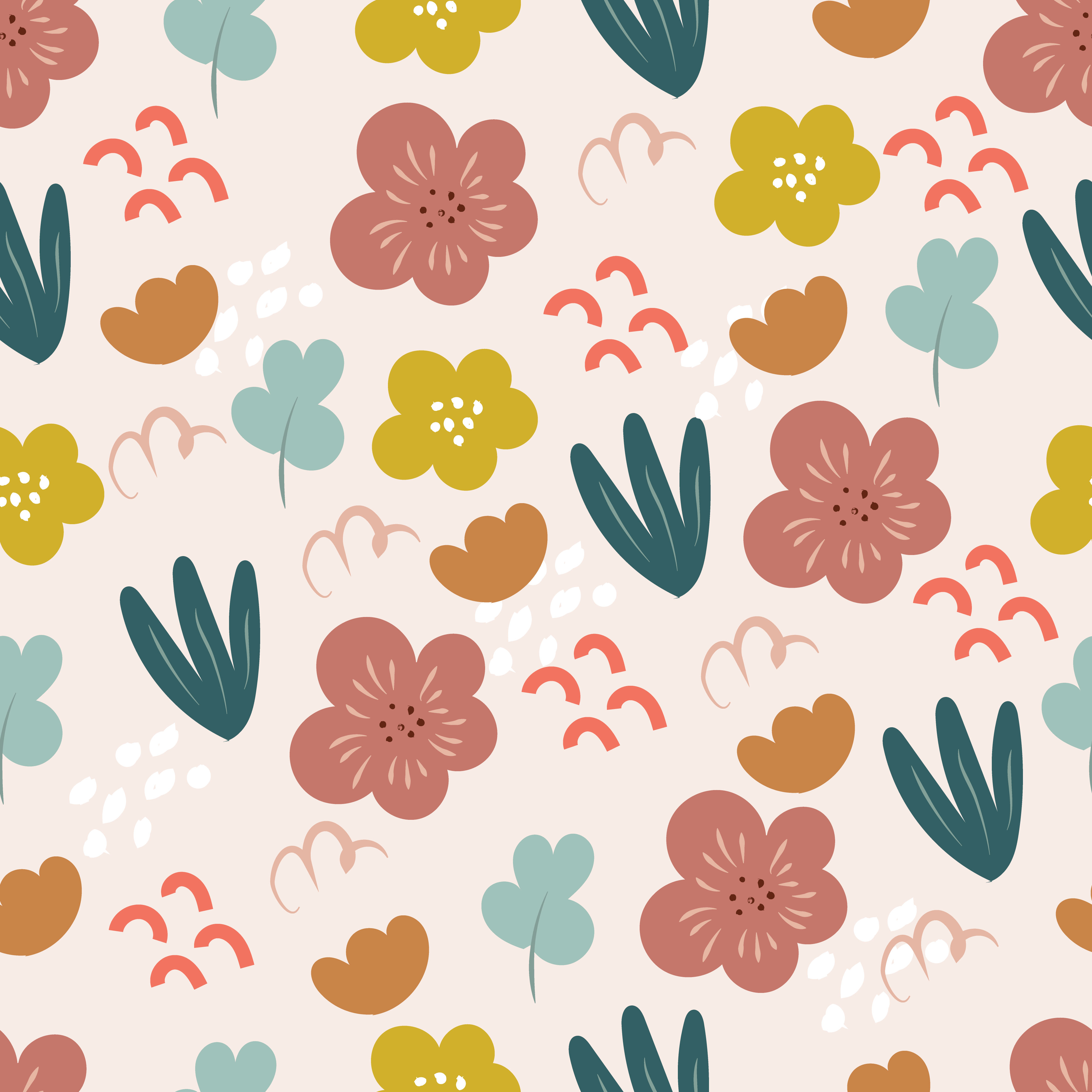 Detail Pattern Background Bunga Nomer 57