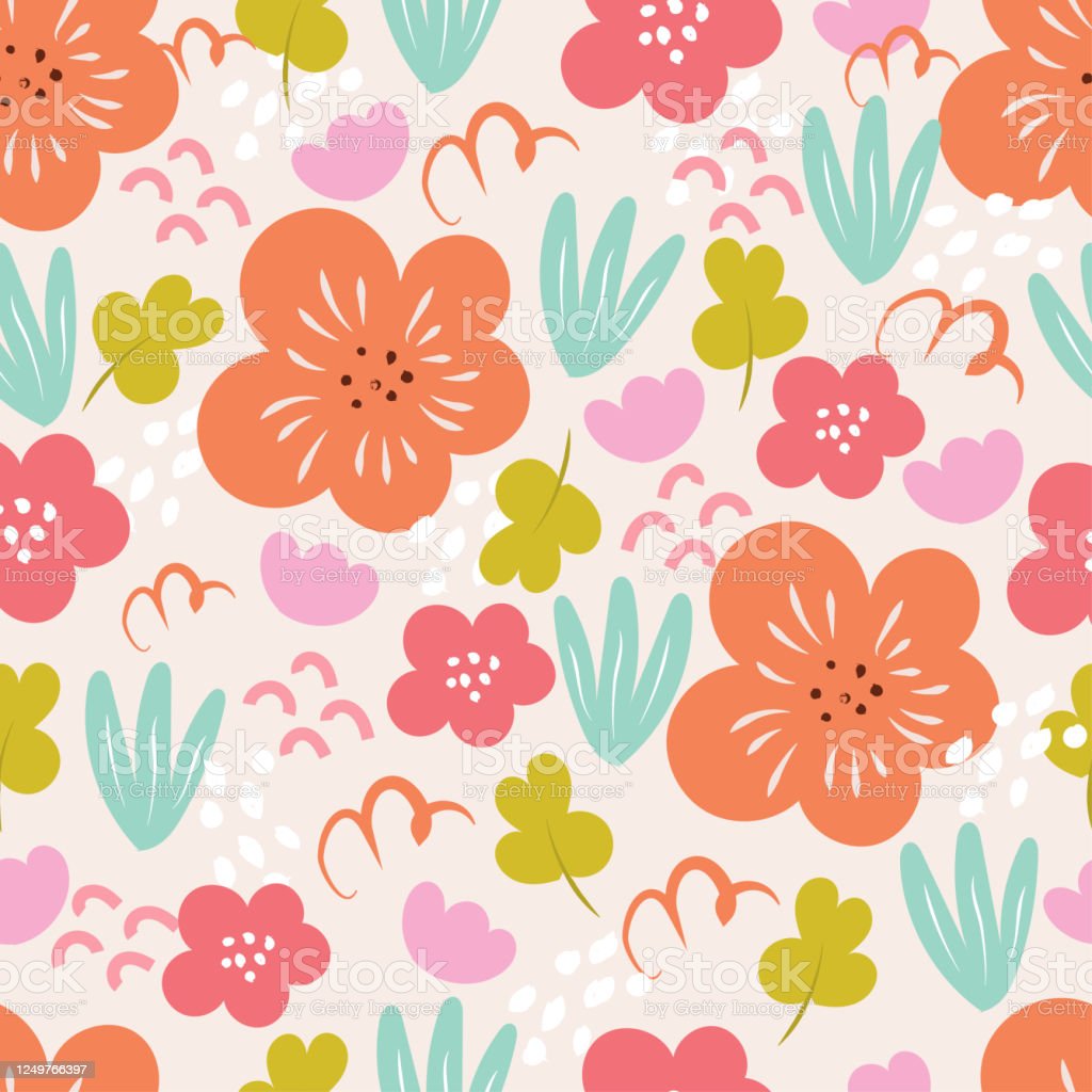 Detail Pattern Background Bunga Nomer 7