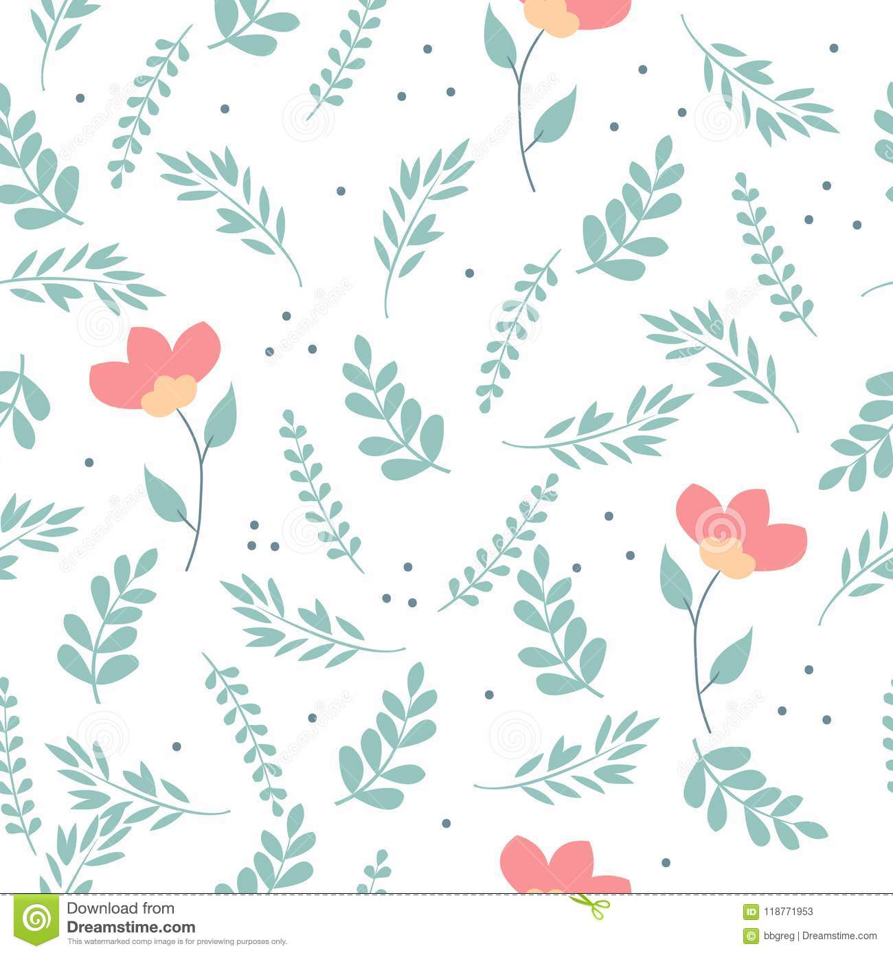 Detail Pattern Background Bunga Nomer 8