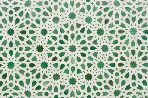 Detail Pattern Background Islamic Nomer 17