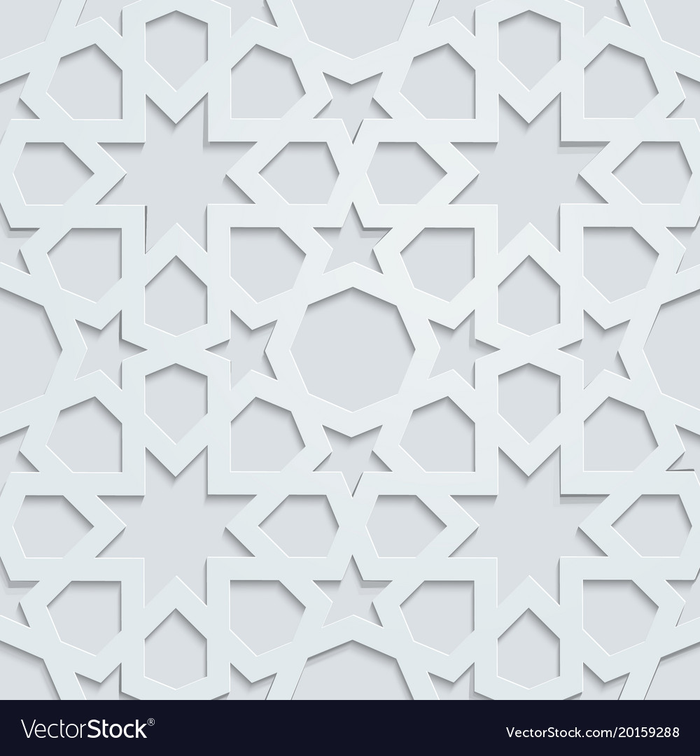 Detail Pattern Background Islamic Nomer 18