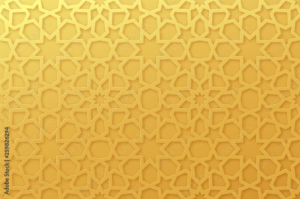 Detail Pattern Background Islamic Nomer 23