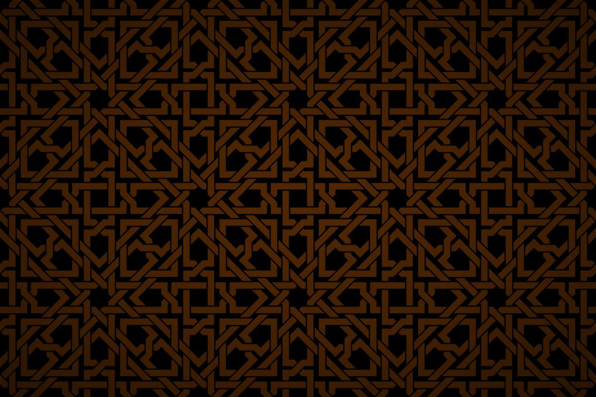 Detail Pattern Background Islamic Nomer 33