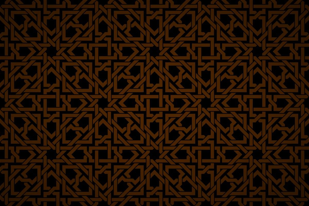 Detail Pattern Background Islamic Nomer 33