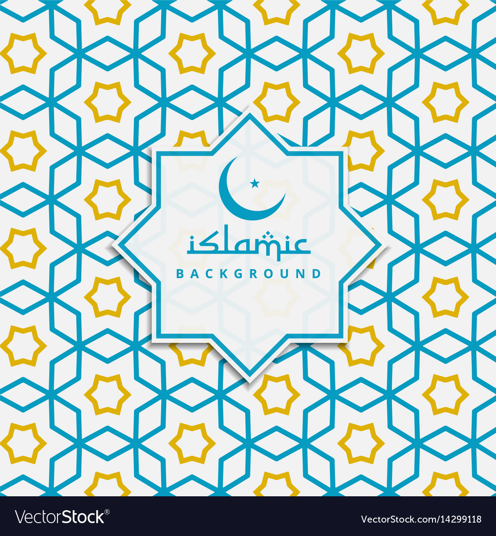 Detail Pattern Background Islamic Nomer 41