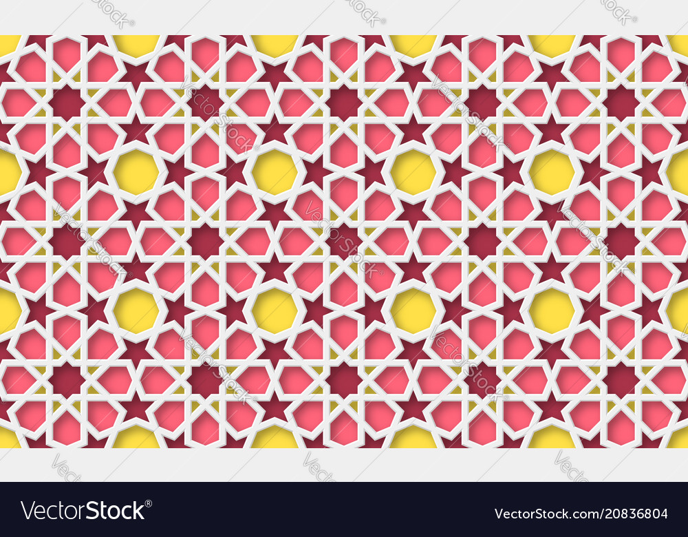 Detail Pattern Background Islamic Nomer 57