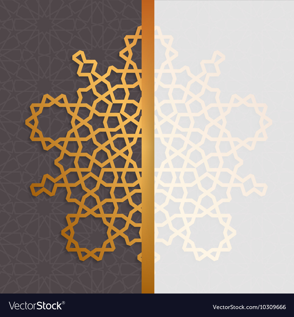 Detail Pattern Background Islamic Nomer 8