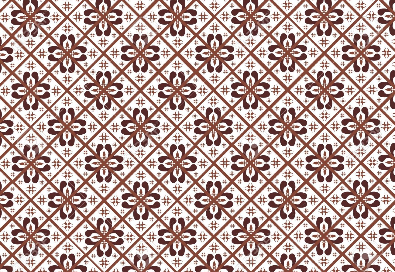 Detail Pattern Batik Vector Nomer 20