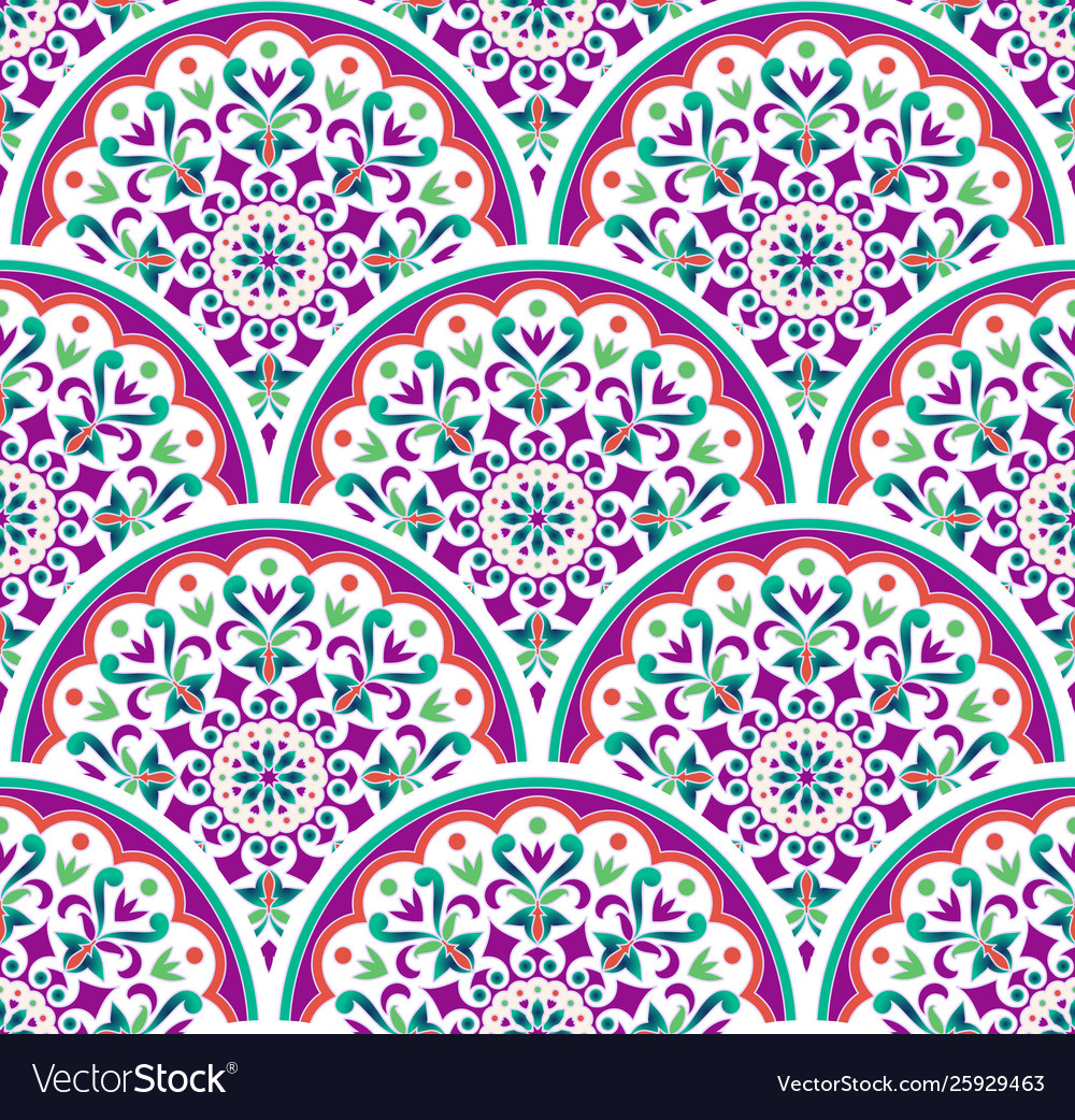 Detail Pattern Batik Vector Nomer 52