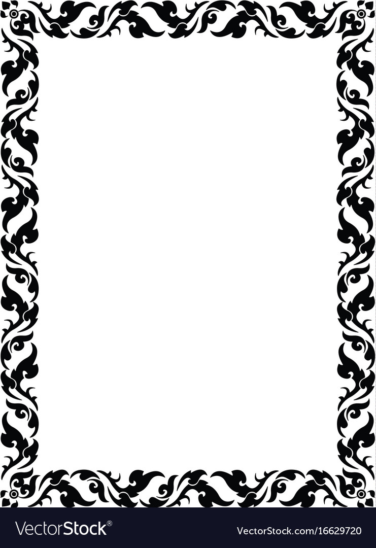 Detail Pattern Bingkai Nomer 15