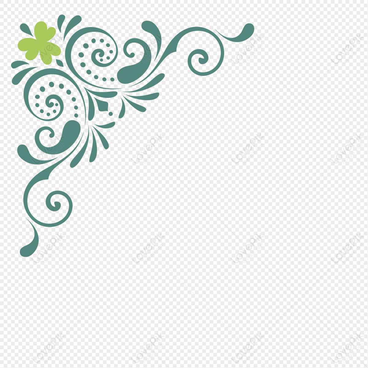 Detail Pattern Bingkai Nomer 25