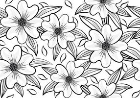 Detail Pattern Bunga Nomer 17