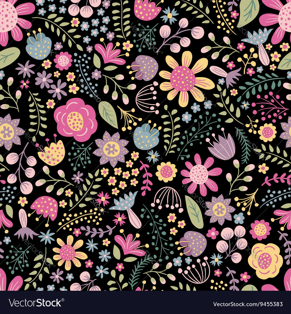Detail Pattern Bunga Nomer 25