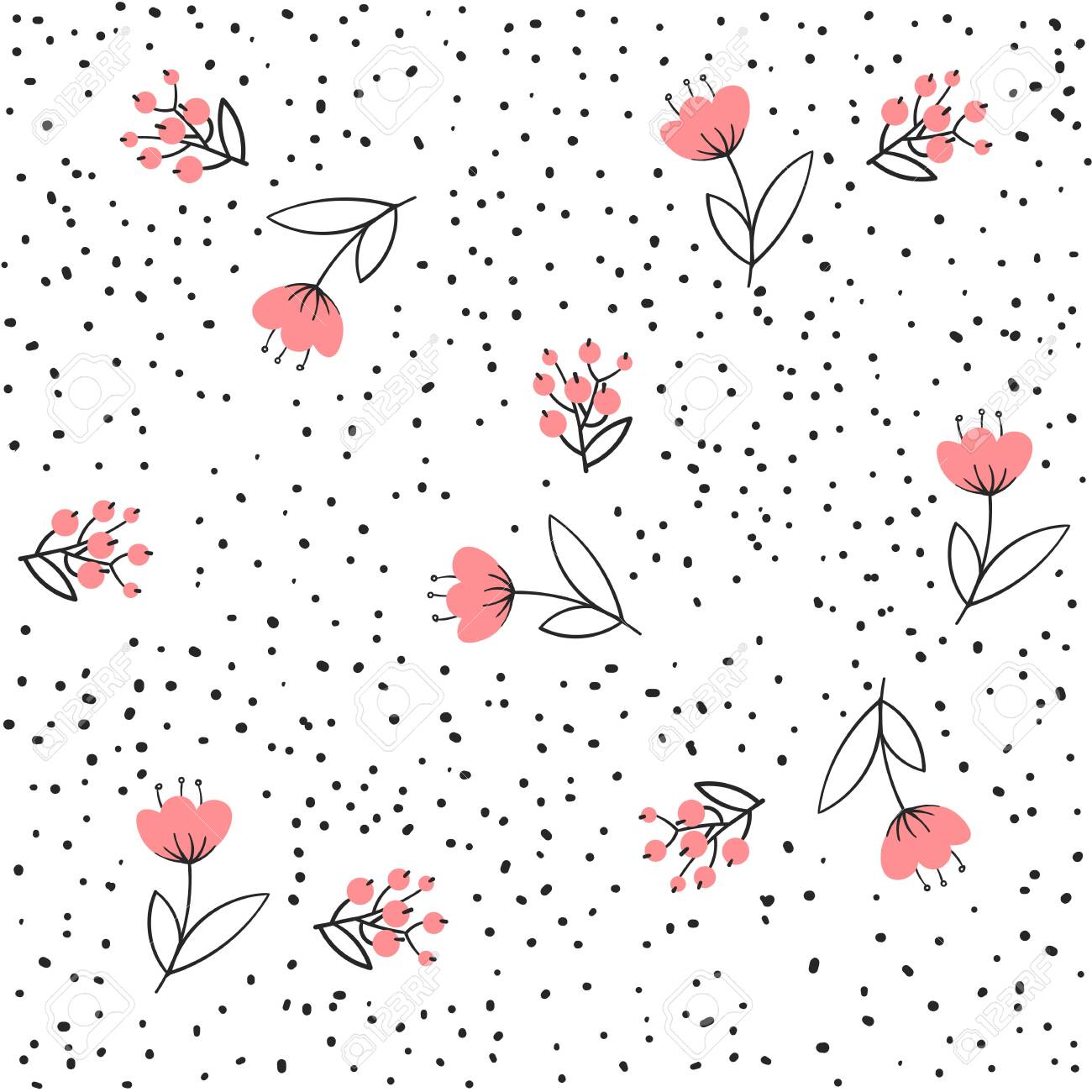 Detail Pattern Bunga Nomer 26