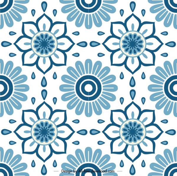 Detail Pattern Bunga Nomer 28