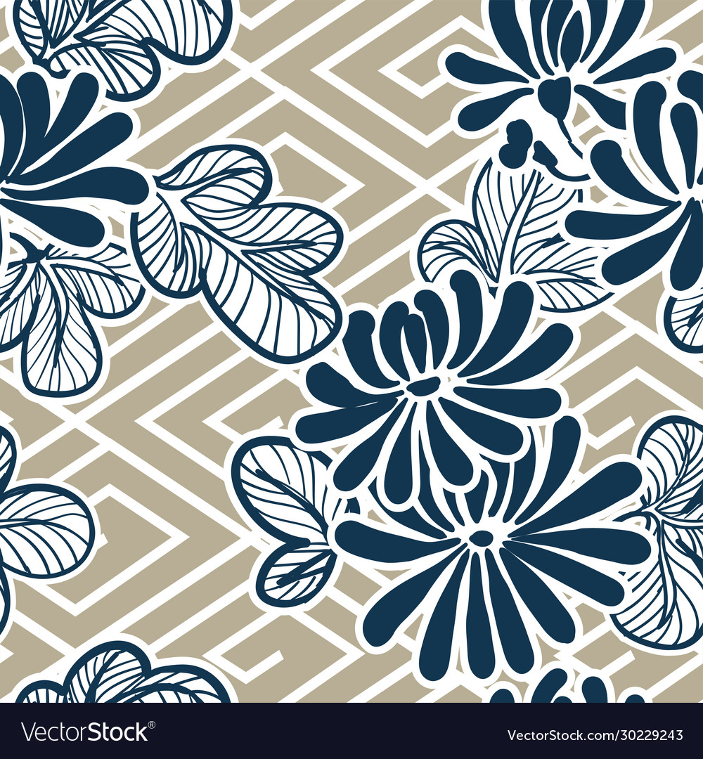 Detail Pattern Bunga Nomer 45