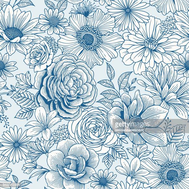 Detail Pattern Bunga Nomer 52