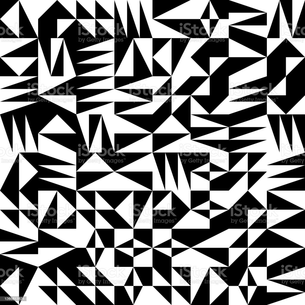 Detail Pattern Hitam Putih Nomer 4