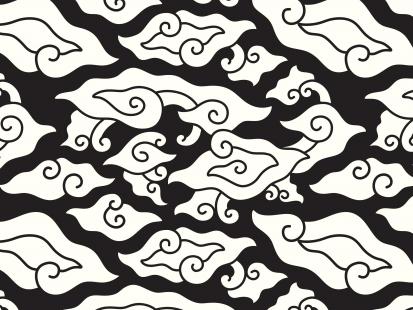 Detail Pattern Hitam Putih Nomer 36