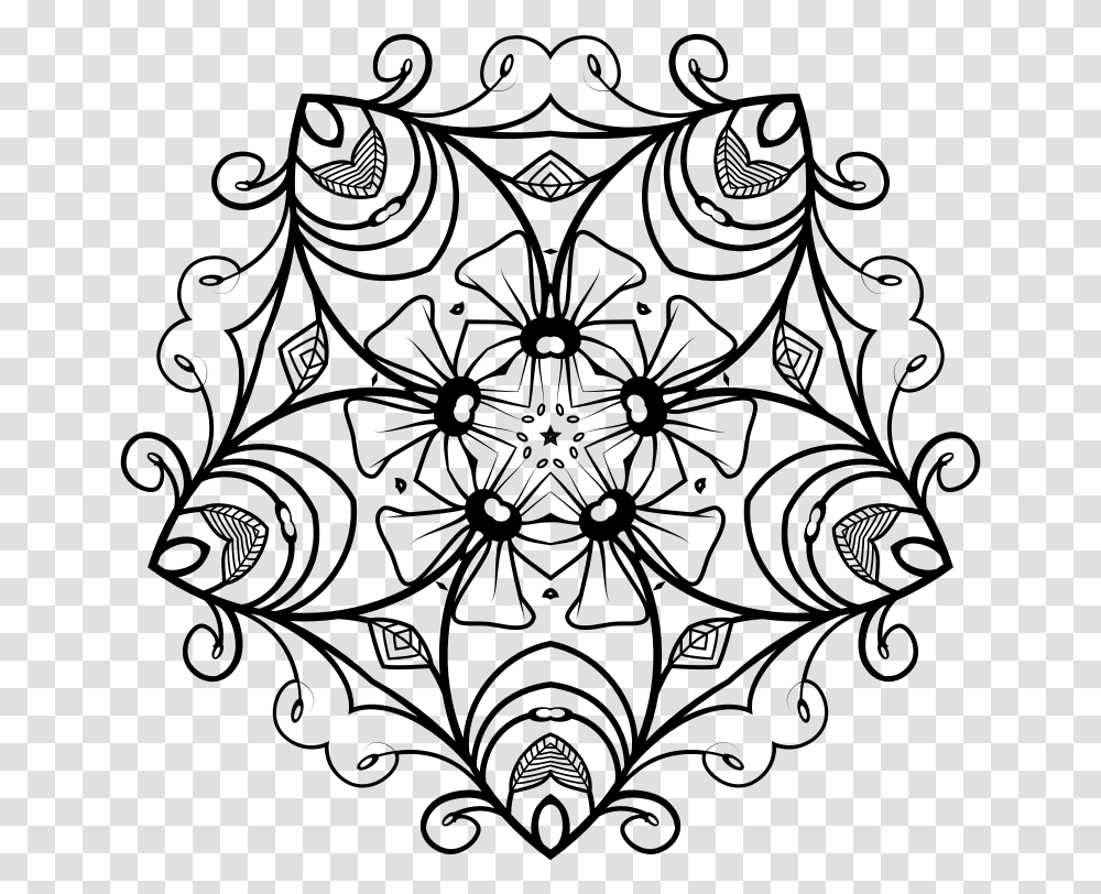 Detail Pattern Hitam Putih Nomer 39