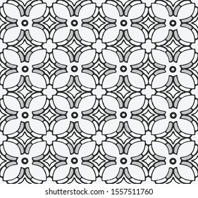 Detail Pattern Hitam Putih Nomer 43