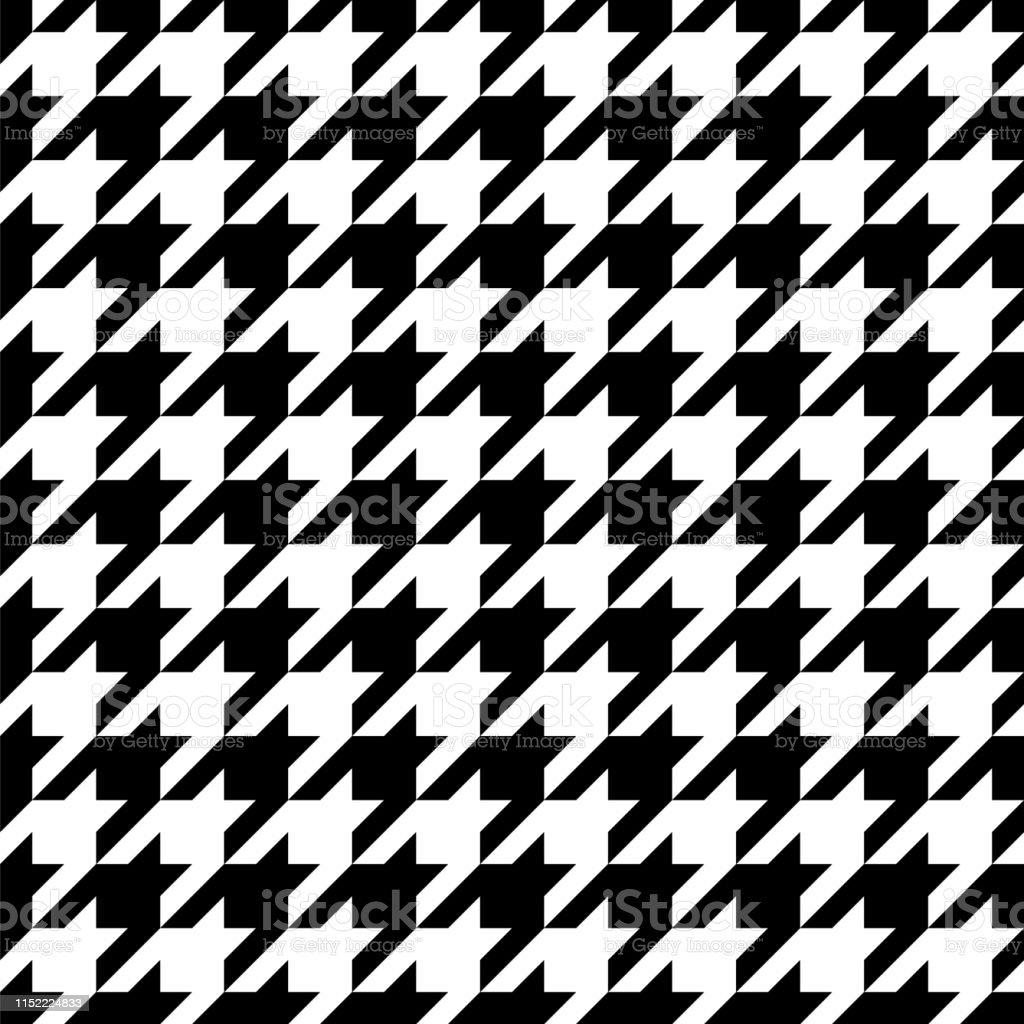 Detail Pattern Hitam Putih Nomer 6