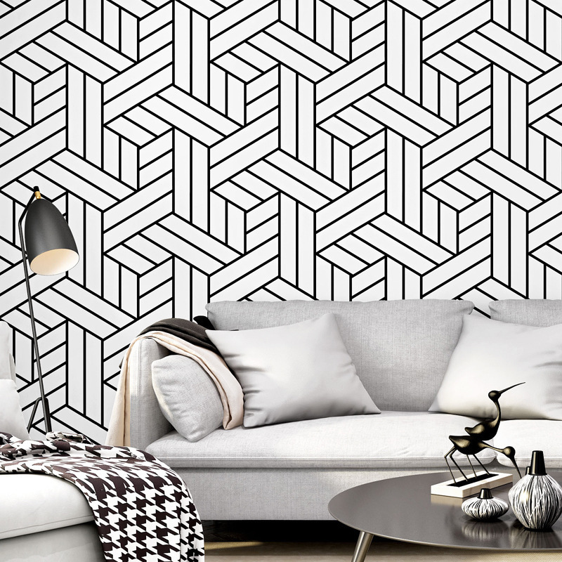 Detail Pattern Hitam Putih Nomer 8