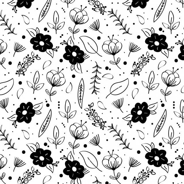 Detail Pattern Hitam Putih Nomer 10