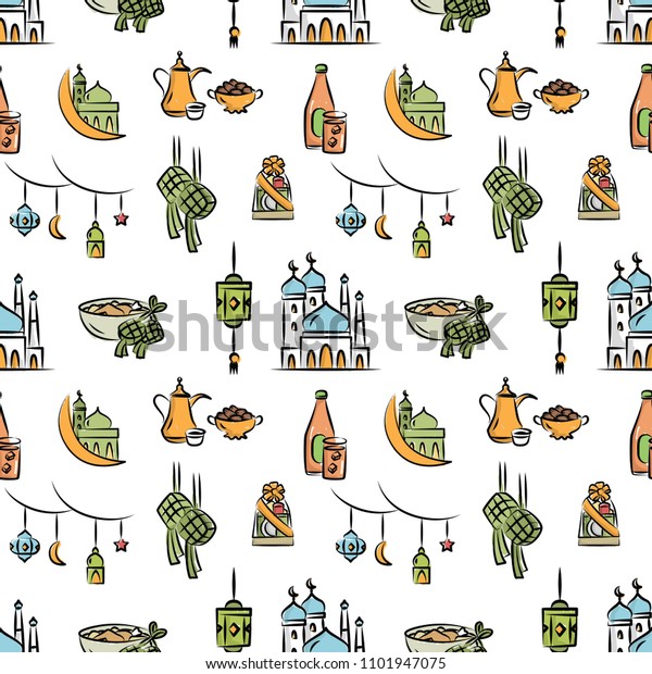 Detail Pattern Lebaran Nomer 26