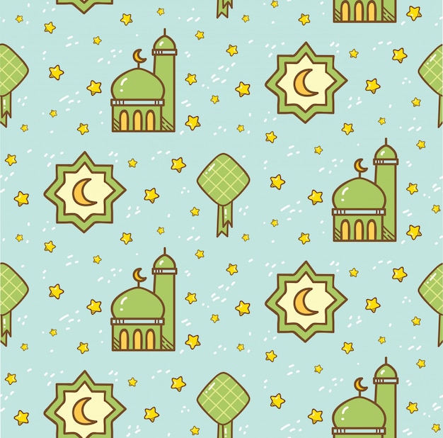 Detail Pattern Lebaran Nomer 27