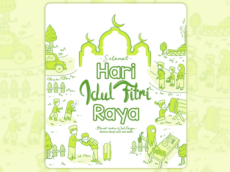 Detail Pattern Lebaran Nomer 42