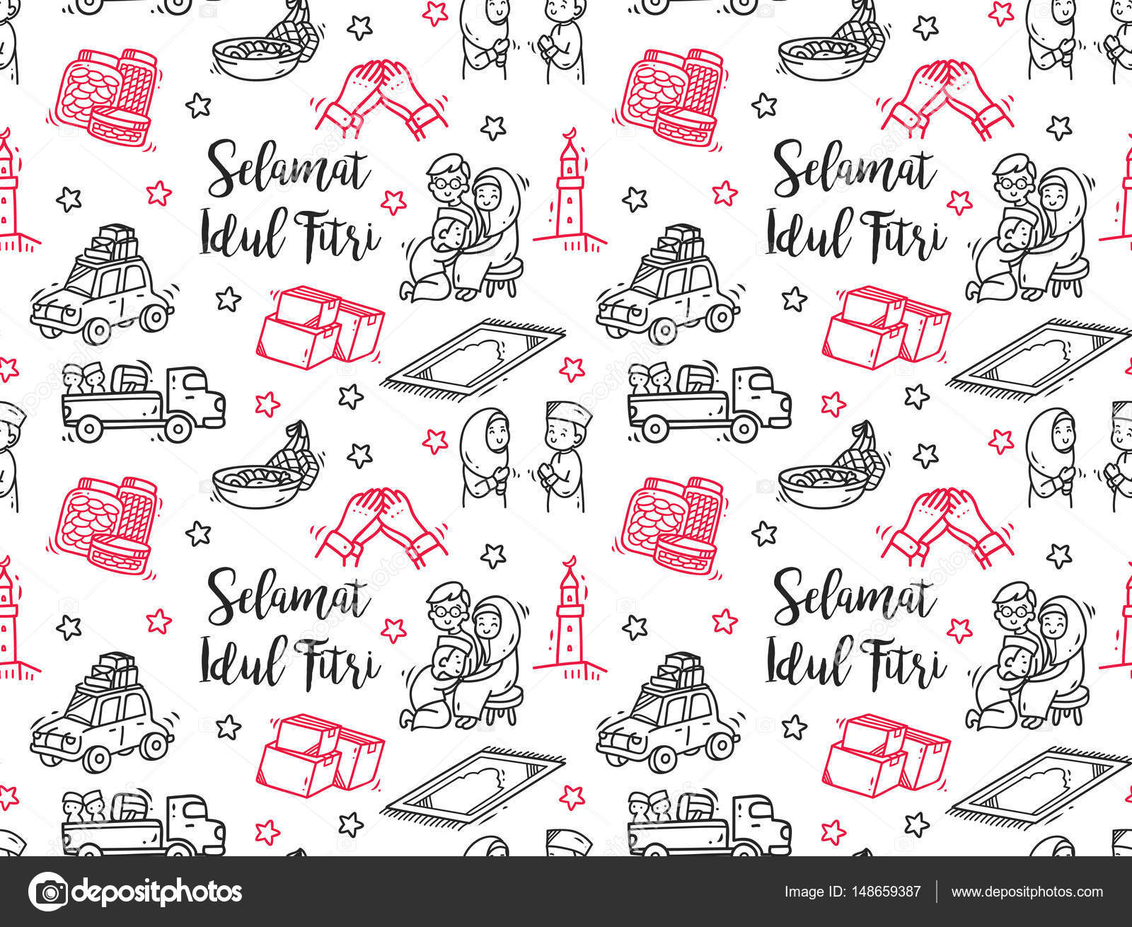 Detail Pattern Lebaran Nomer 52
