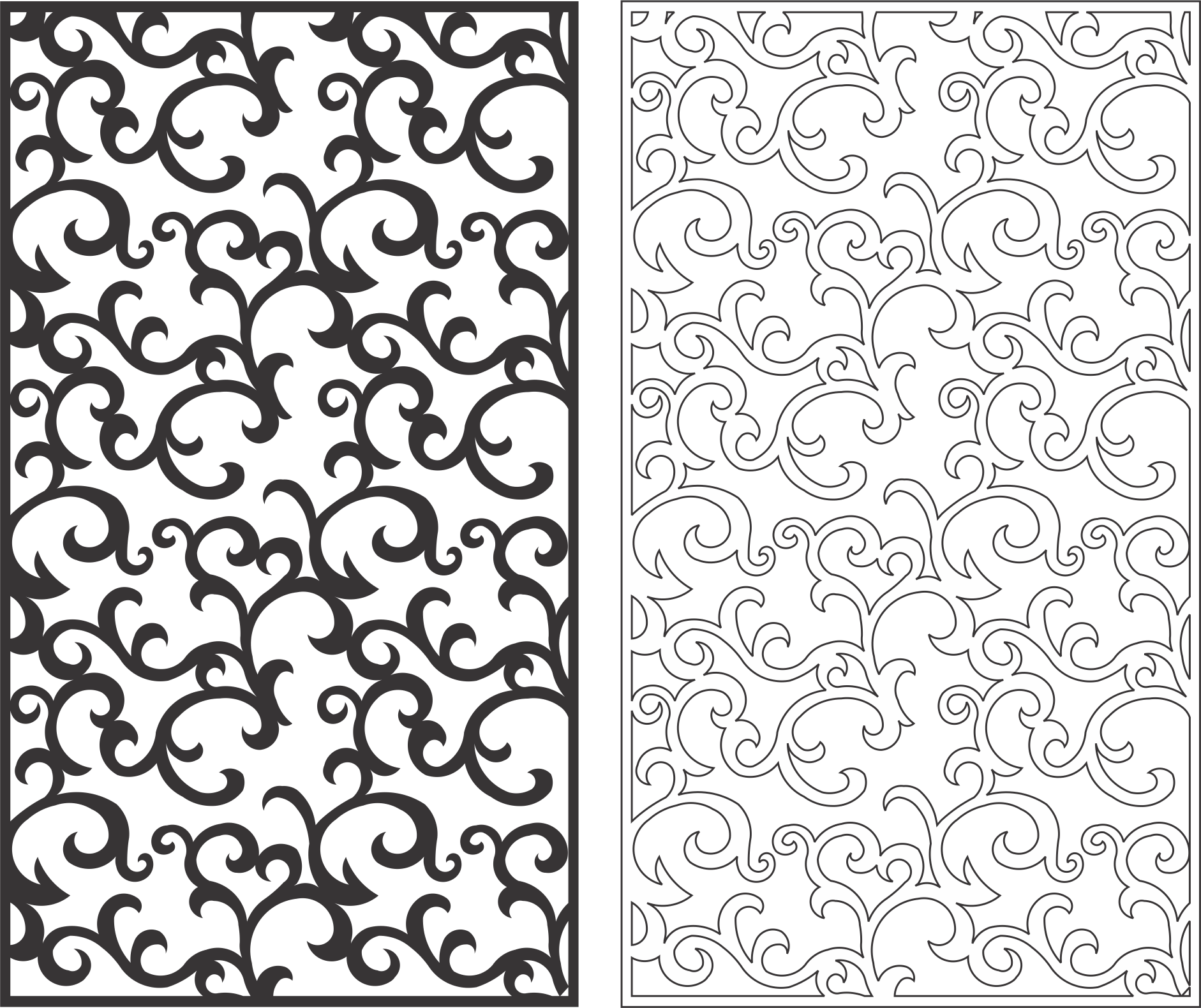 Detail Pattern Vector Cdr Nomer 21