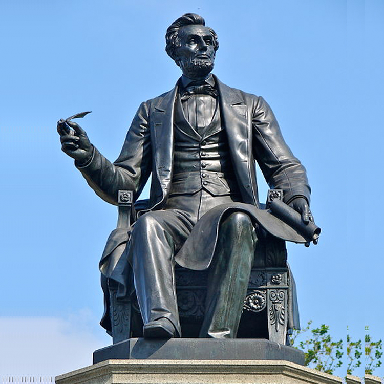 Detail Patung Abraham Lincoln Nomer 25