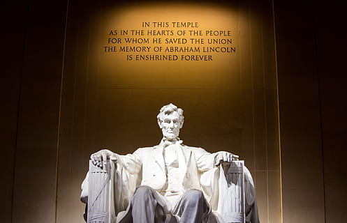 Detail Patung Abraham Lincoln Nomer 26