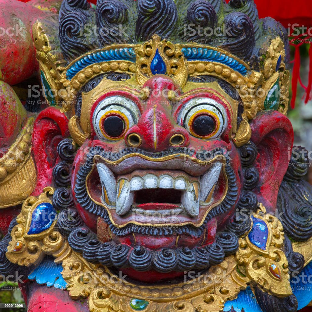 Detail Patung Barong Bali Nomer 44