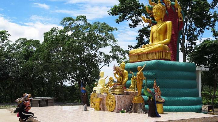 Detail Patung Buddha Di Thailand Nomer 2