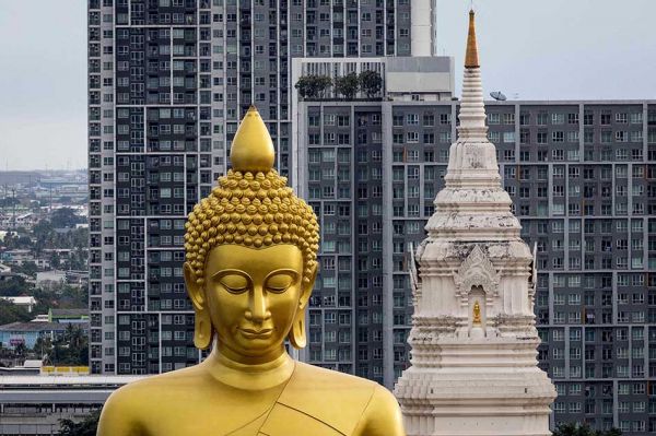 Detail Patung Buddha Thailand Nomer 15