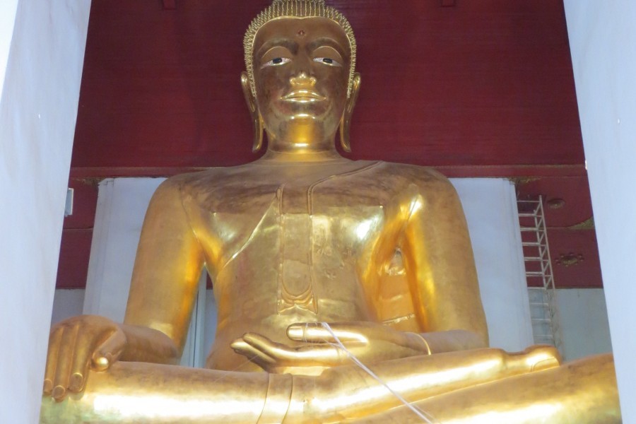 Detail Patung Buddha Thailand Nomer 41