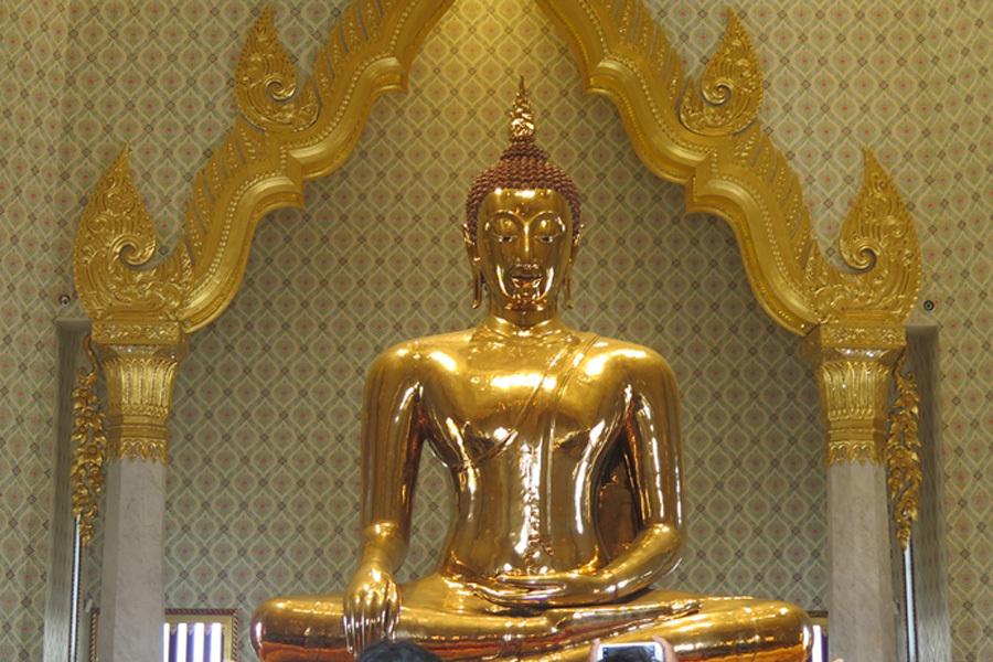 Detail Patung Buddha Thailand Nomer 7