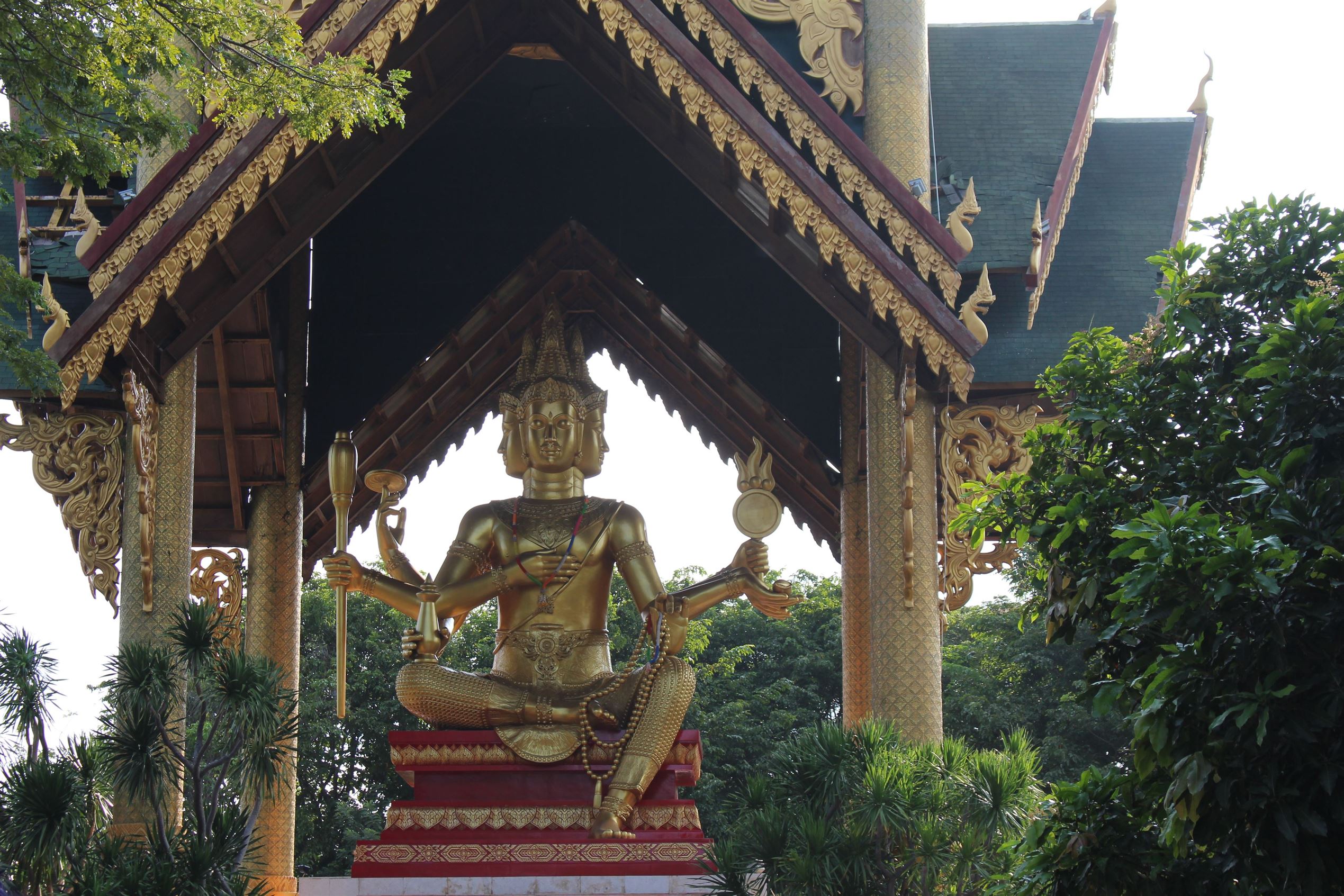 Detail Patung Budha 4 Wajah Nomer 34