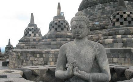 Detail Patung Budha Borobudur Nomer 13