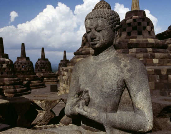 Detail Patung Budha Borobudur Nomer 17