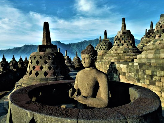 Detail Patung Budha Candi Borobudur Nomer 39