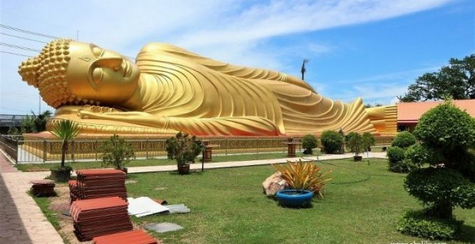 Detail Patung Budha Tidur Di Thailand Nomer 30