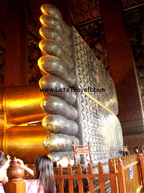 Detail Patung Budha Tidur Di Thailand Nomer 40