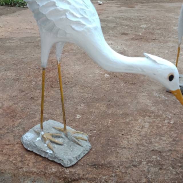 Patung Burung Bangau - KibrisPDR