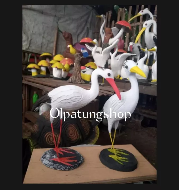 Detail Patung Burung Bangau Untuk Taman Nomer 24