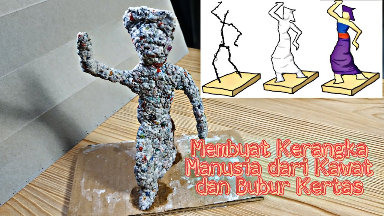 Detail Patung Dari Kawat Nomer 40