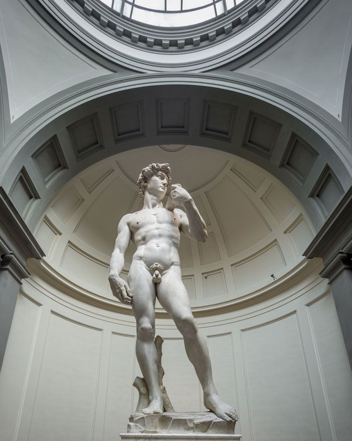 Detail Patung David Karya Michelangelo Nomer 33